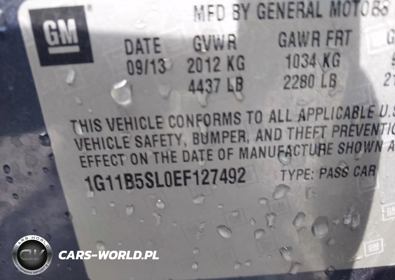 2014 Chevrolet Malibu 1Ls VIN:1G11B5SL0EF127492 - 9