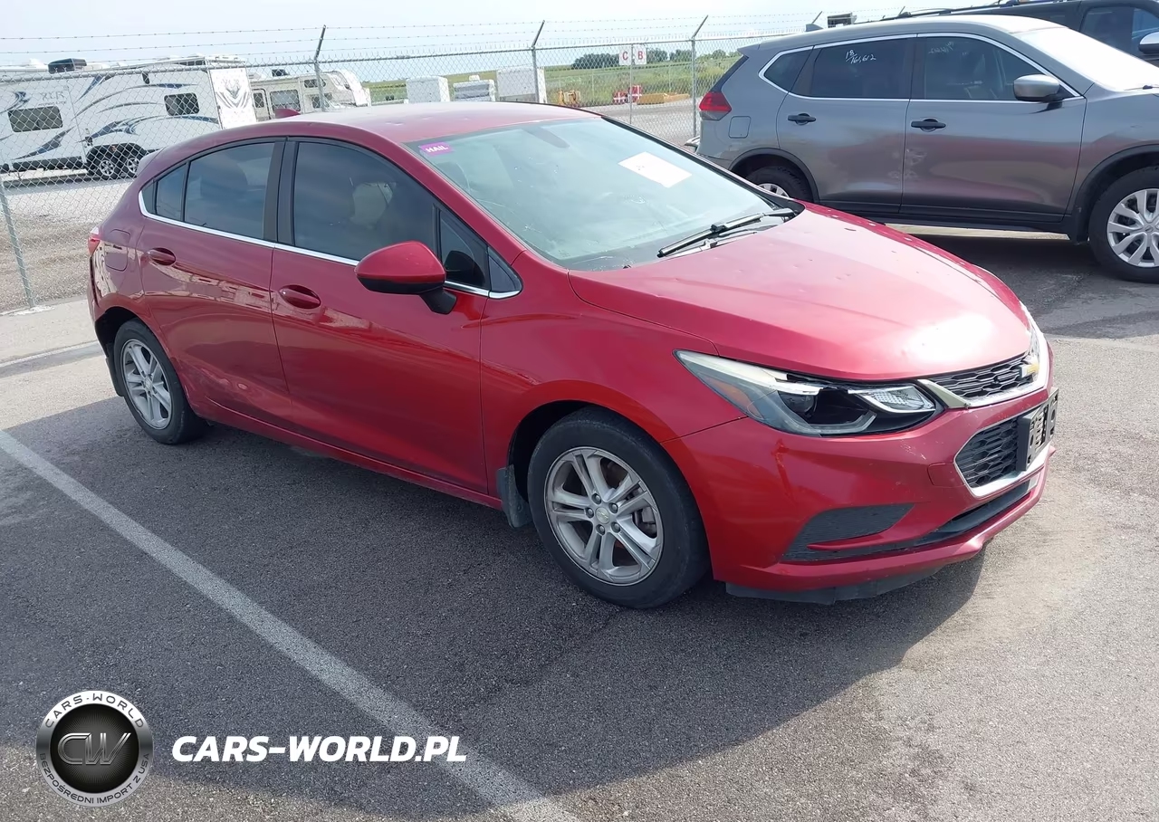 2017 Chevrolet Cruze Lt Auto VIN:3G1BE6SM8HS563209 - 1