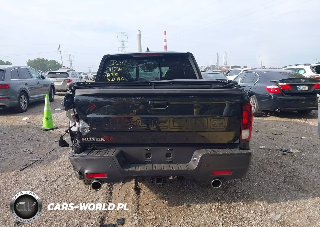 2025 Honda Ridgeline Black Edition VIN:5FPYK3F87SB011214 - 16