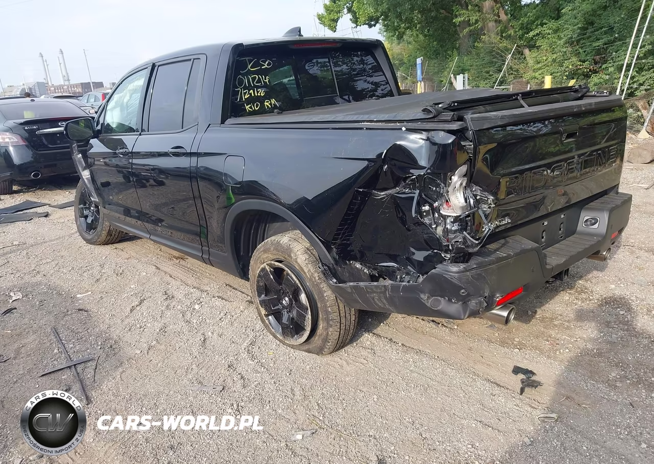 2025 Honda Ridgeline Black Edition VIN:5FPYK3F87SB011214 - 3