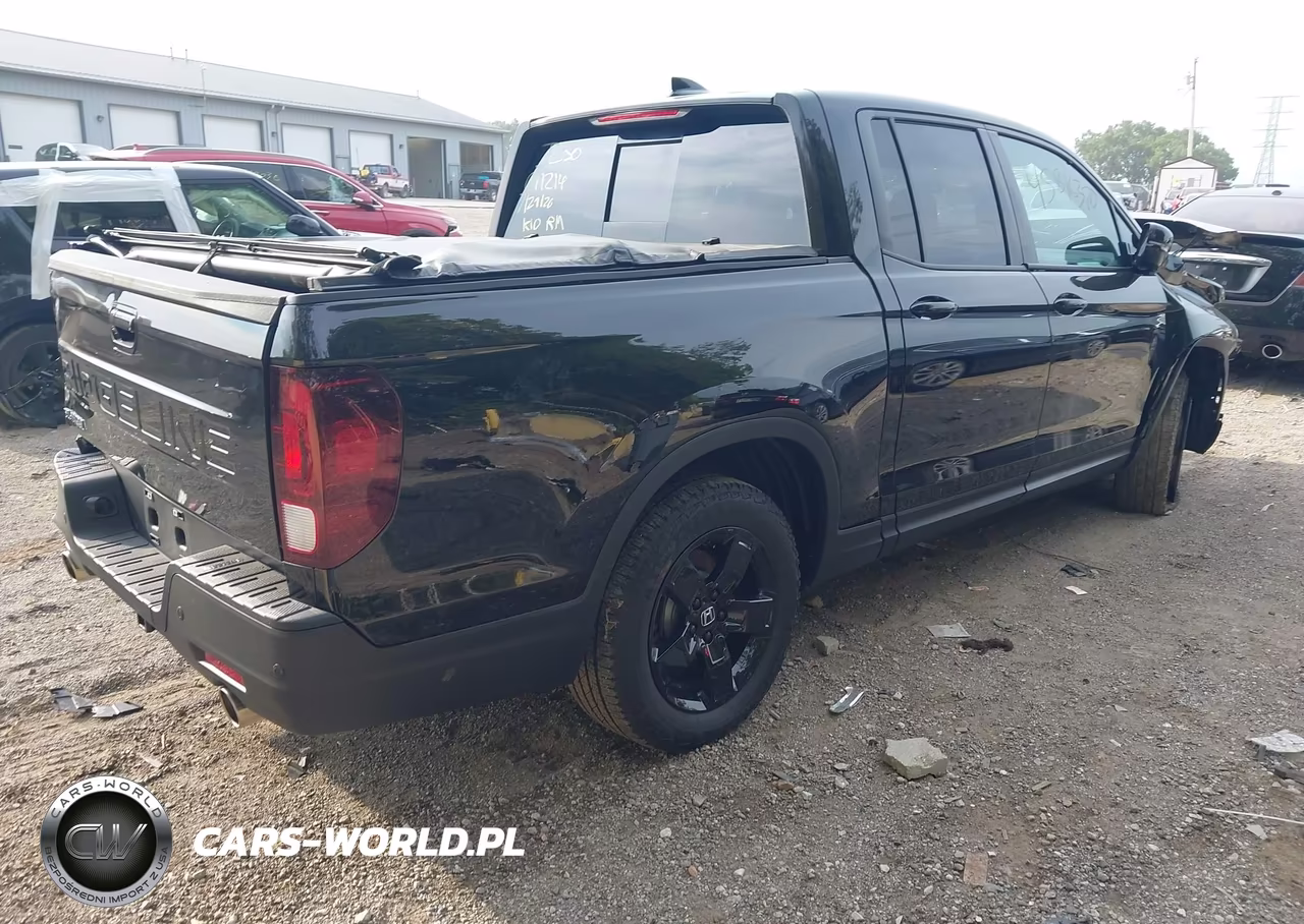 2025 Honda Ridgeline Black Edition VIN:5FPYK3F87SB011214 - 4