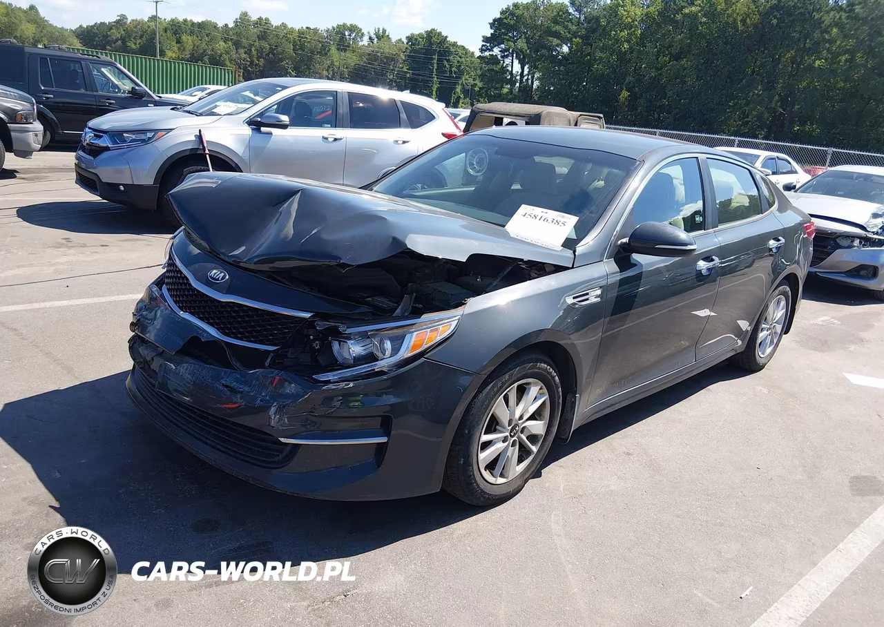 2016 Kia Optima Lx VIN:KNAGT4L34G5073501 - 2