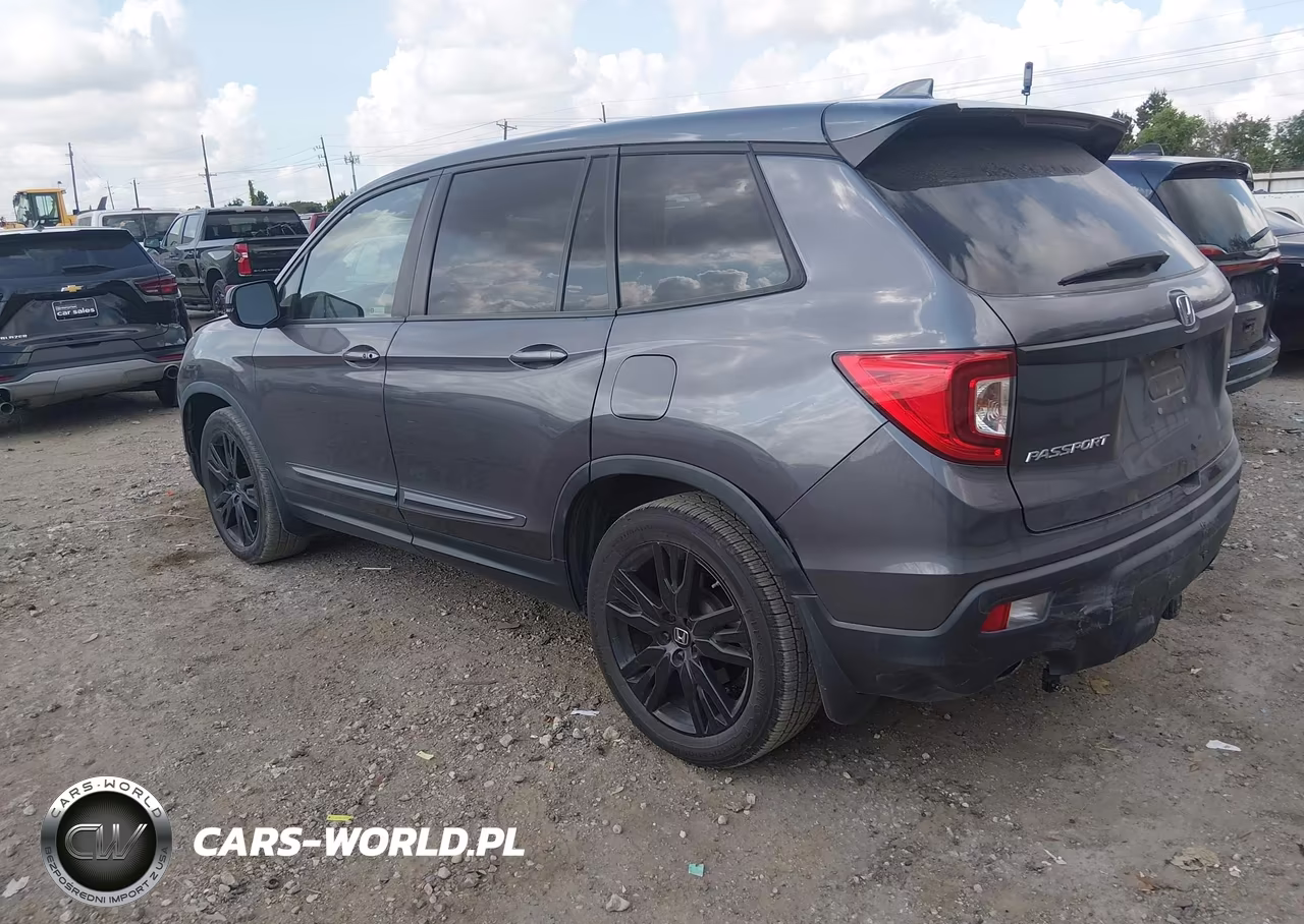 2021 Honda Passport 2Wd Sport VIN:5FNYF7H28MB000867 - 3