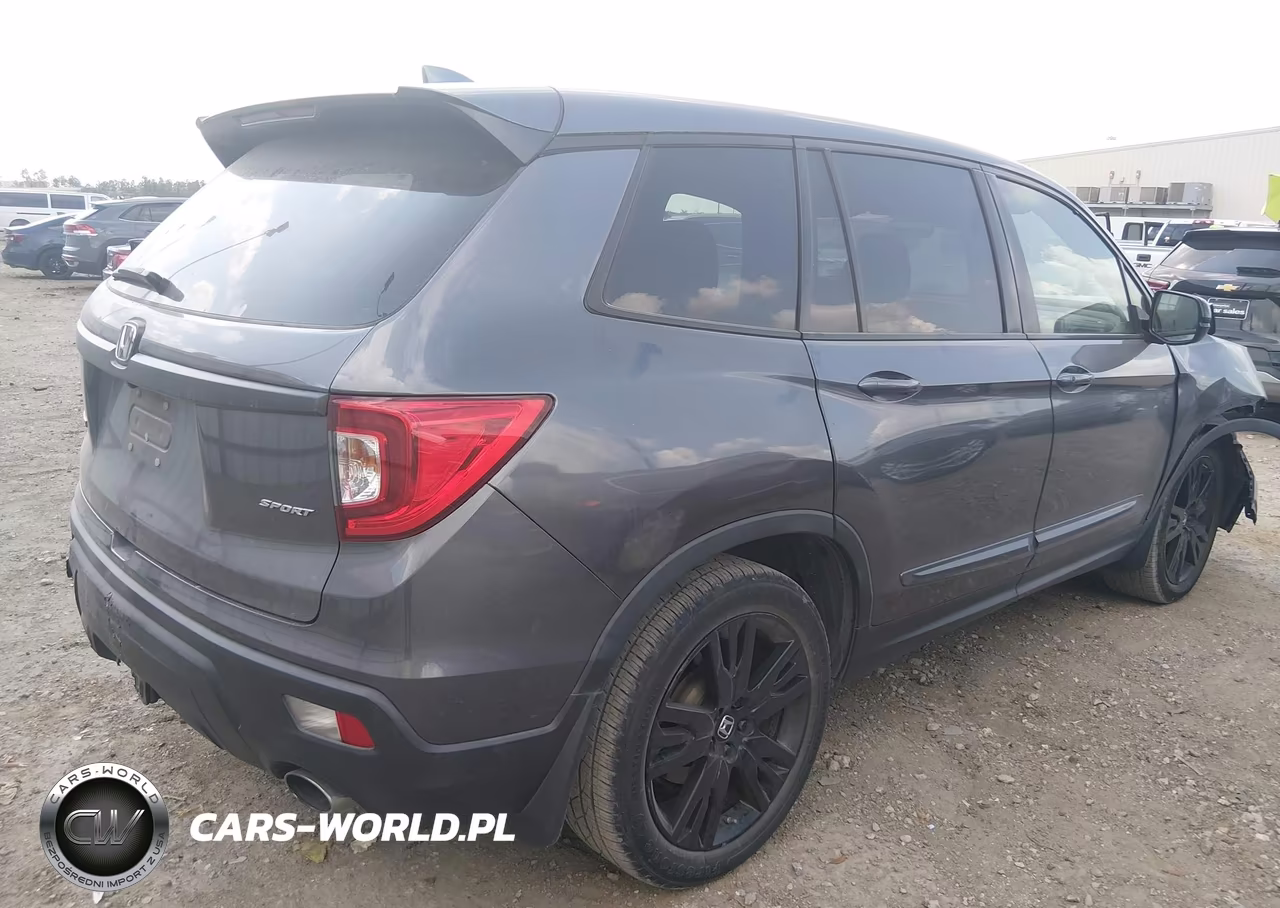 2021 Honda Passport 2Wd Sport VIN:5FNYF7H28MB000867 - 4