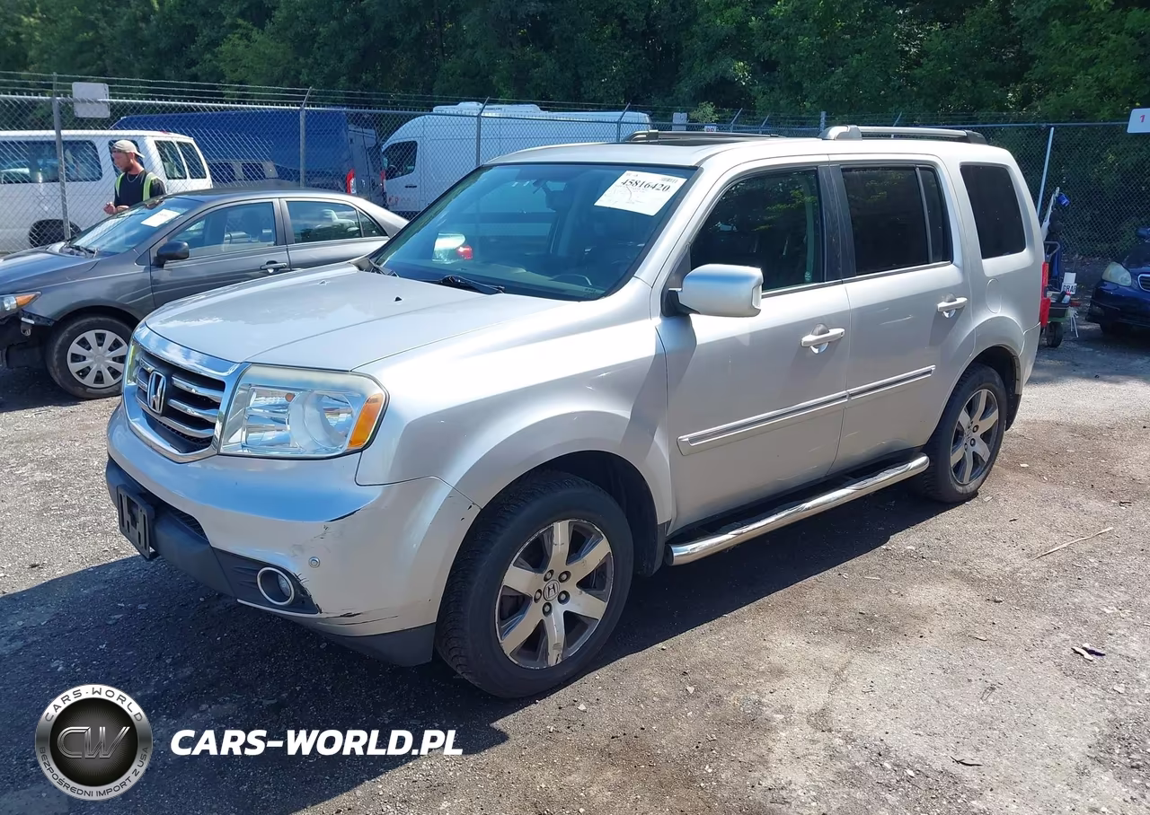 2013 Honda Pilot Touring VIN:5FNYF4H91DB048402 - 2