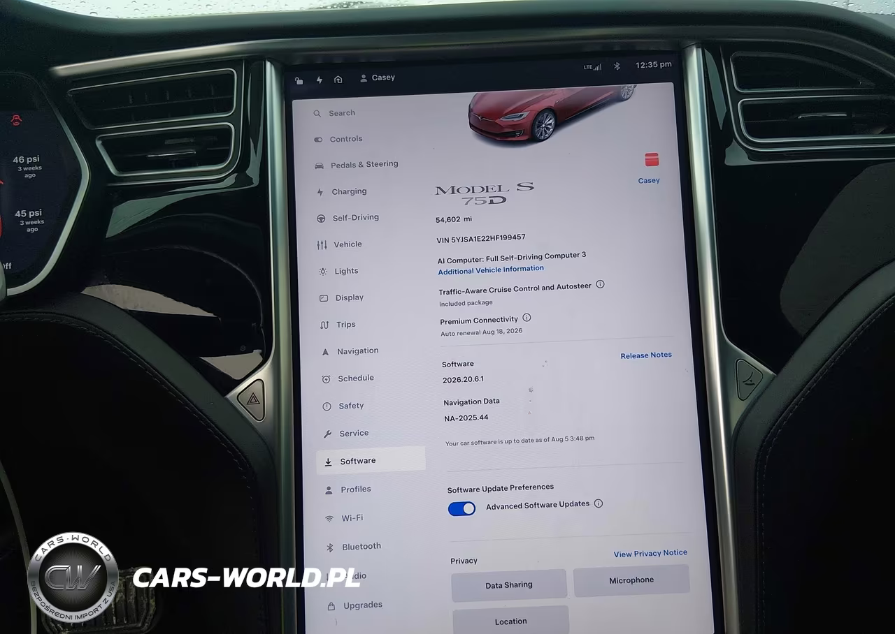 2017 Tesla Model S 100D-60D-75D-90D-P100D VIN:5YJSA1E22HF199457 - 17