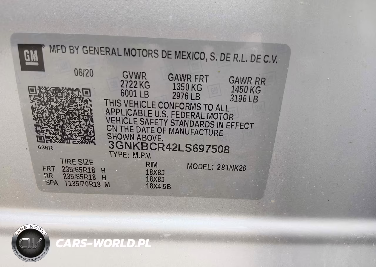 2020 Chevrolet Blazer Fwd 2Lt VIN:3GNKBCR42LS697508 - 9