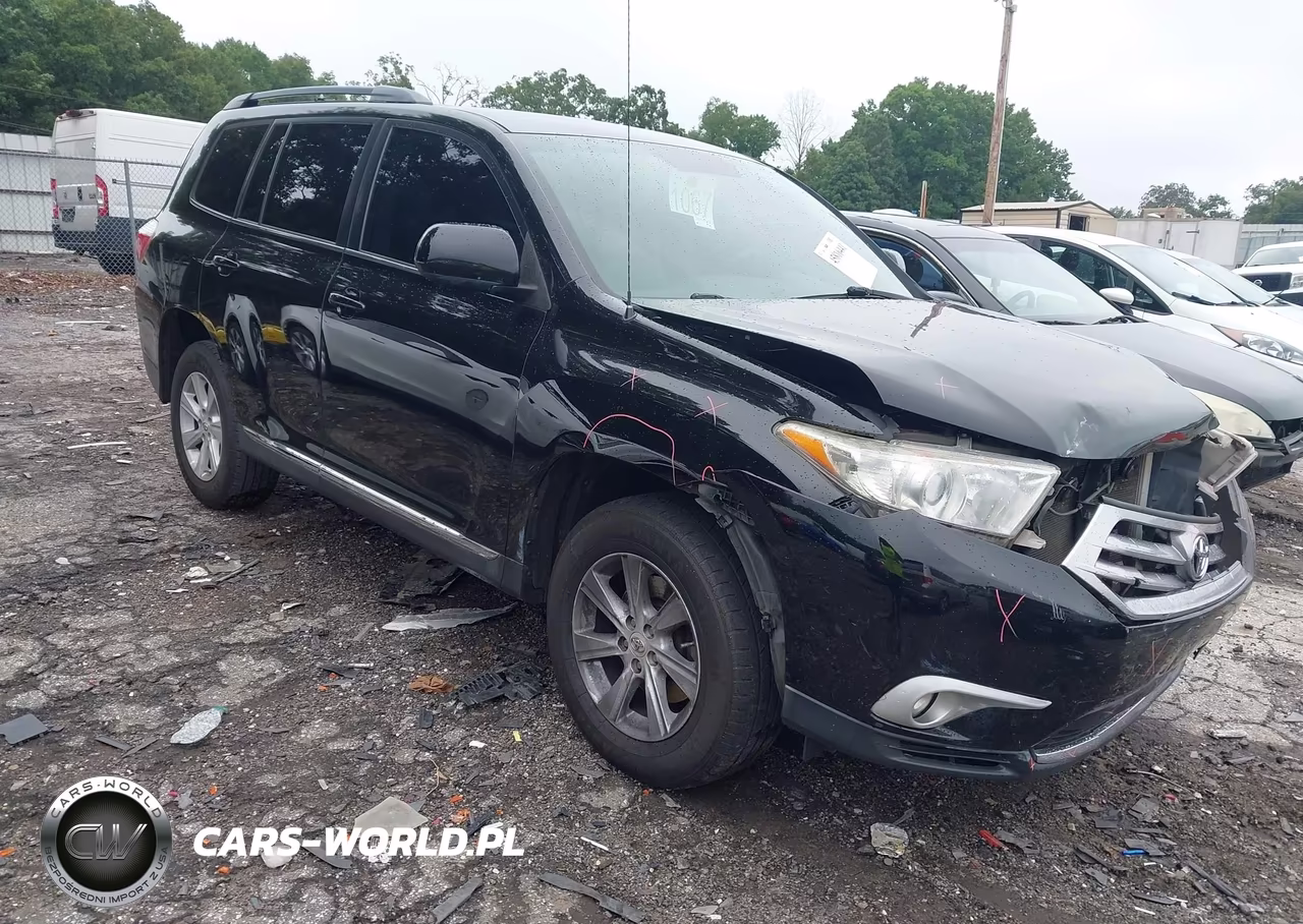 2012 Toyota Highlander Base V6 VIN:5TDZK3EH0CS059794 - 1