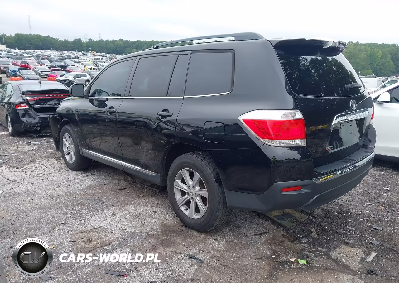2012 Toyota Highlander Base V6 VIN:5TDZK3EH0CS059794 - 3