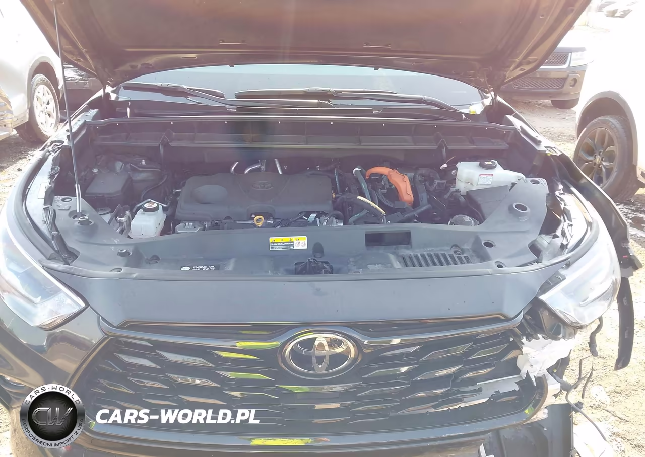 2025 Toyota Highlander Hybrid Xle Nightshade VIN:5TDKBRCH2SS677690 - 10