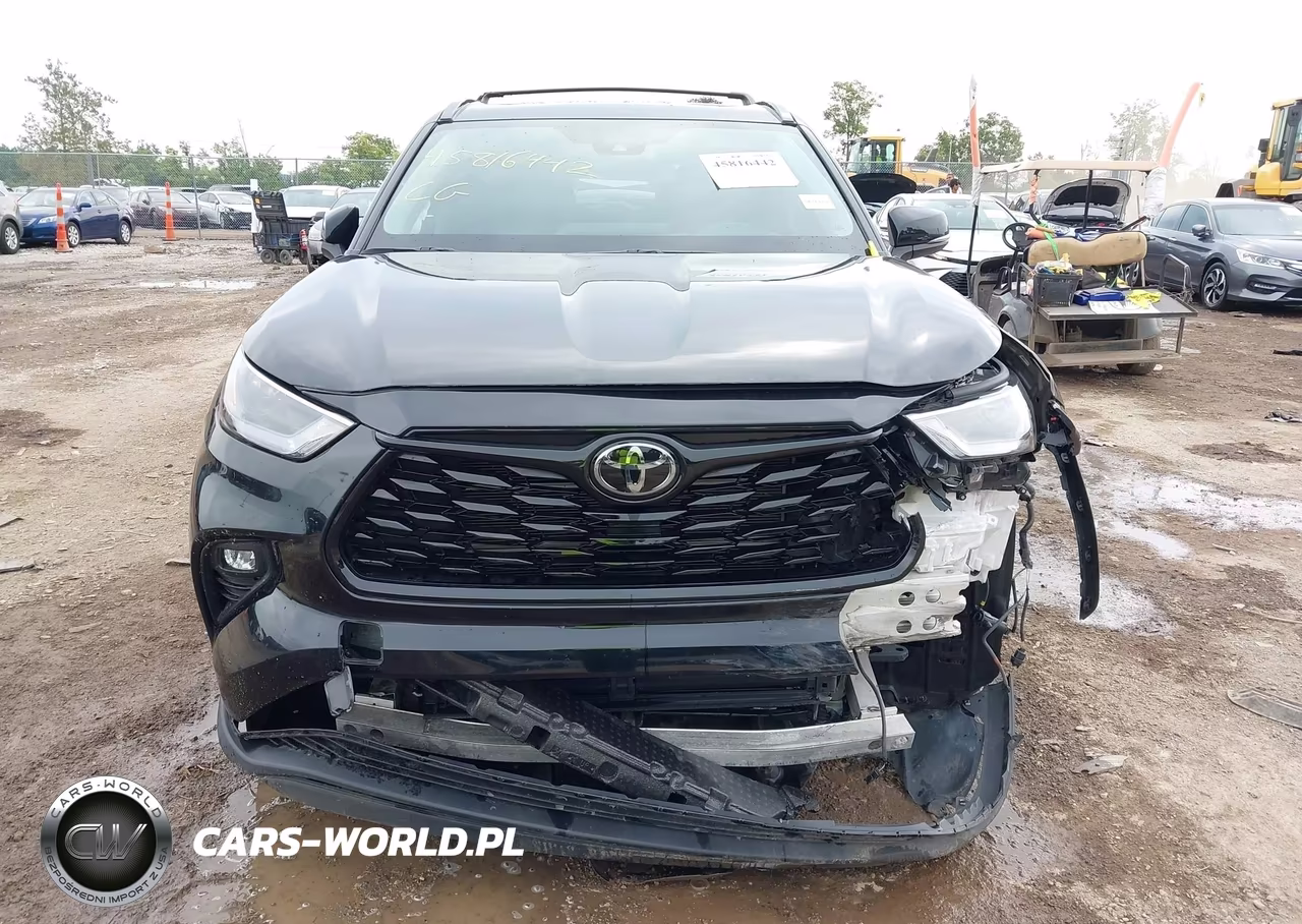 2025 Toyota Highlander Hybrid Xle Nightshade VIN:5TDKBRCH2SS677690 - 12
