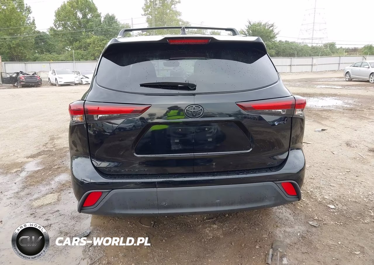 2025 Toyota Highlander Hybrid Xle Nightshade VIN:5TDKBRCH2SS677690 - 16