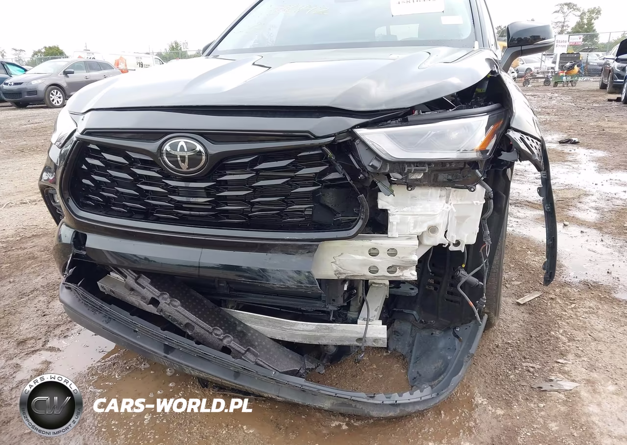 2025 Toyota Highlander Hybrid Xle Nightshade VIN:5TDKBRCH2SS677690 - 6