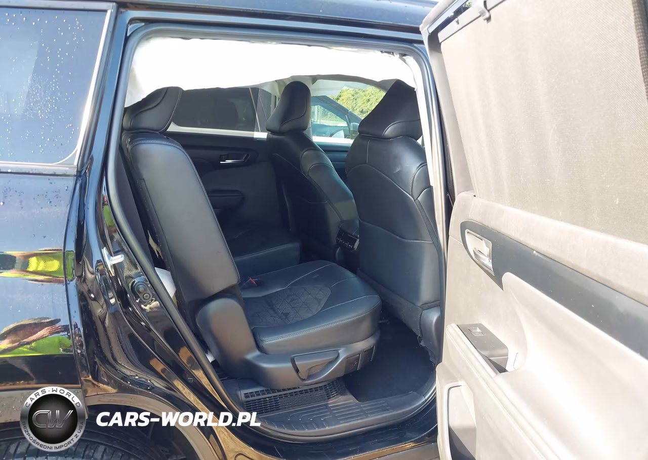2025 Toyota Highlander Hybrid Xle Nightshade VIN:5TDKBRCH2SS677690 - 8