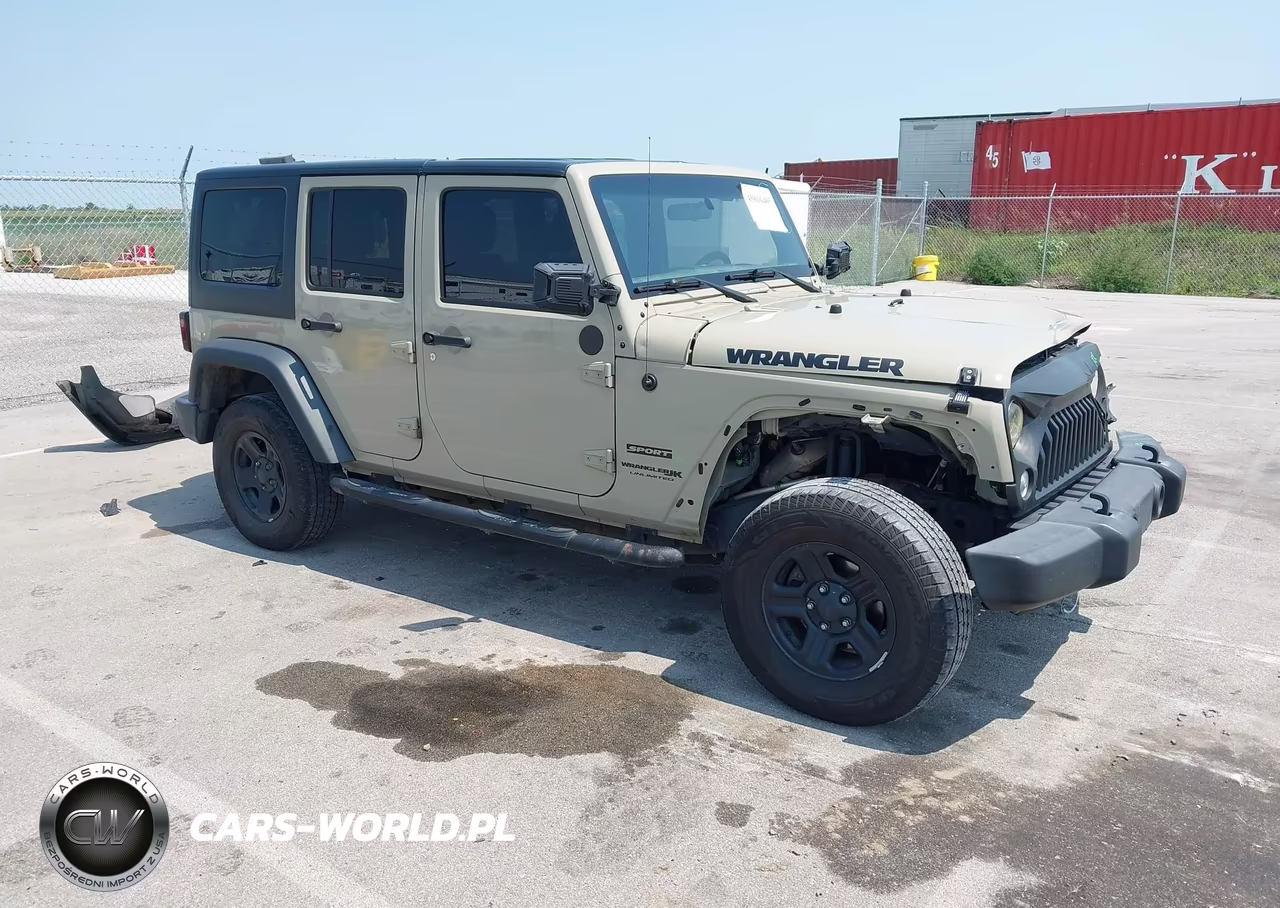 2018 Jeep Wrangler Jk Unlimited Sport 4X4 – zdjęcie 1 z 17