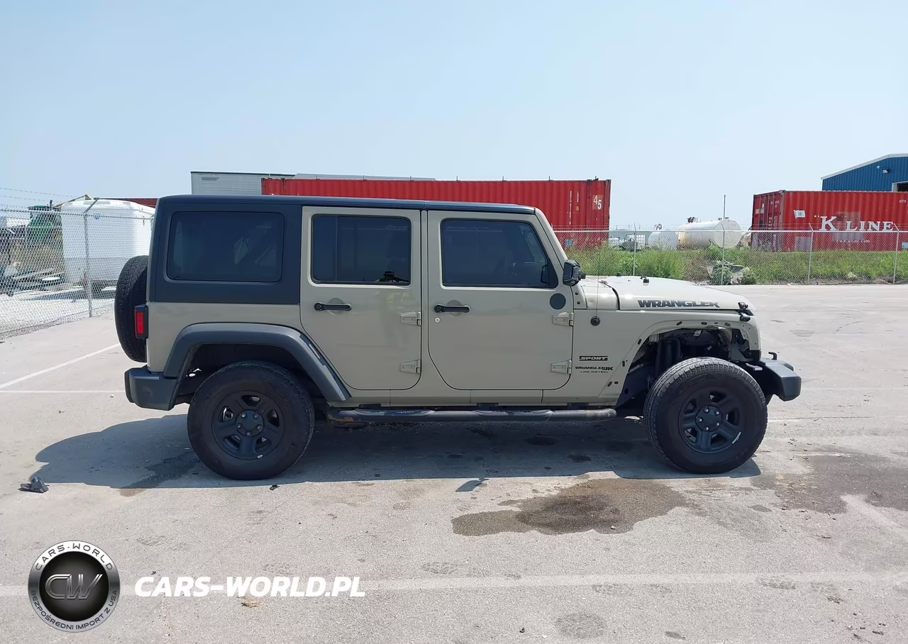 2018 Jeep Wrangler Jk Unlimited Sport 4X4 VIN:1C4BJWDG5JL858385 - 14