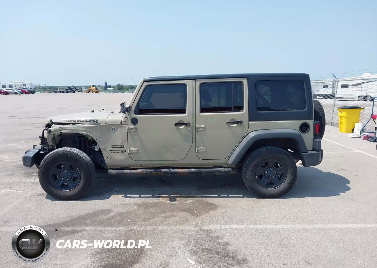 2018 Jeep Wrangler Jk Unlimited Sport 4X4 VIN:1C4BJWDG5JL858385 - 15