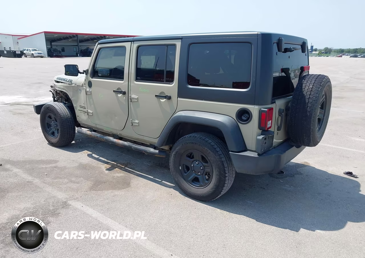 2018 Jeep Wrangler Jk Unlimited Sport 4X4 VIN:1C4BJWDG5JL858385 - 3