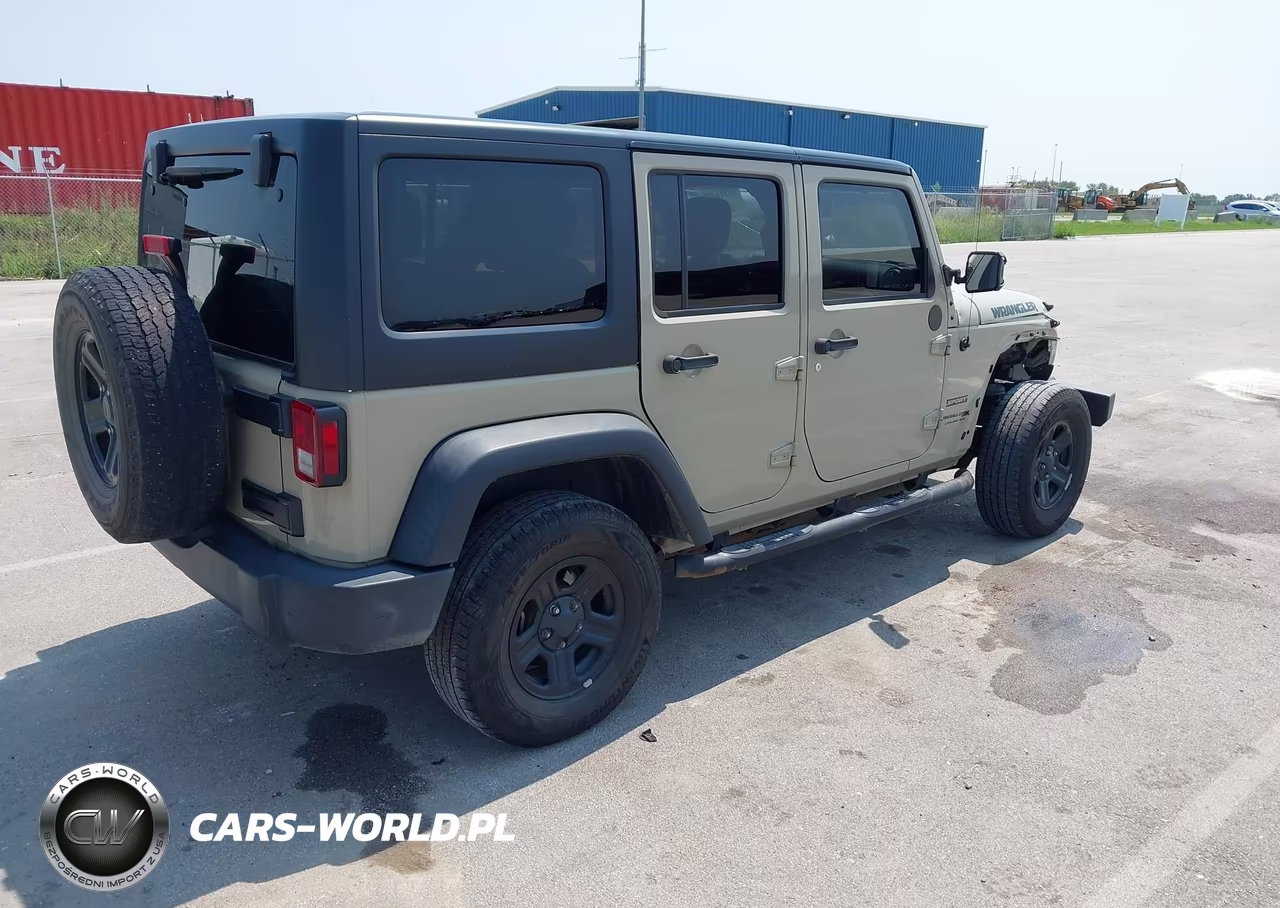 2018 Jeep Wrangler Jk Unlimited Sport 4X4 VIN:1C4BJWDG5JL858385 - 4