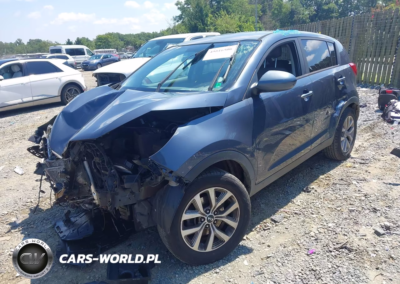 2016 Kia Sportage Lx VIN:KNDPB3AC6G7813685 - 2