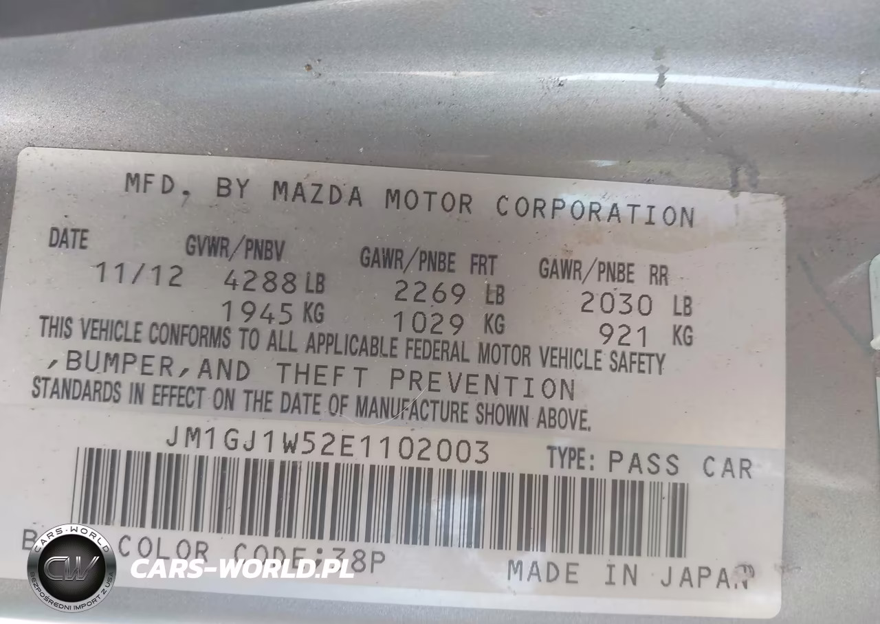 2014 Mazda Mazda6 I Grand Touring VIN:JM1GJ1W52E1102003 - 9