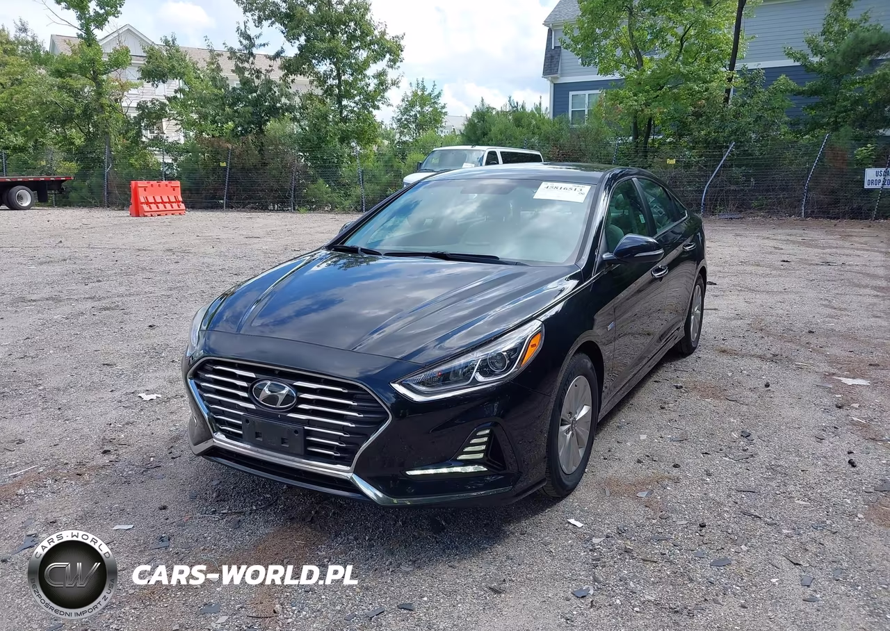 2018 Hyundai Sonata Hybrid Se VIN:KMHE24L33JA084111 - 2