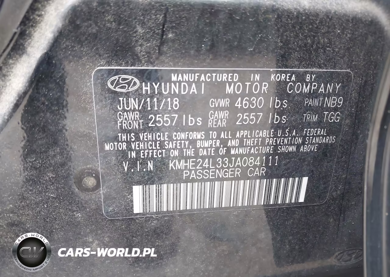 2018 Hyundai Sonata Hybrid Se VIN:KMHE24L33JA084111 - 9