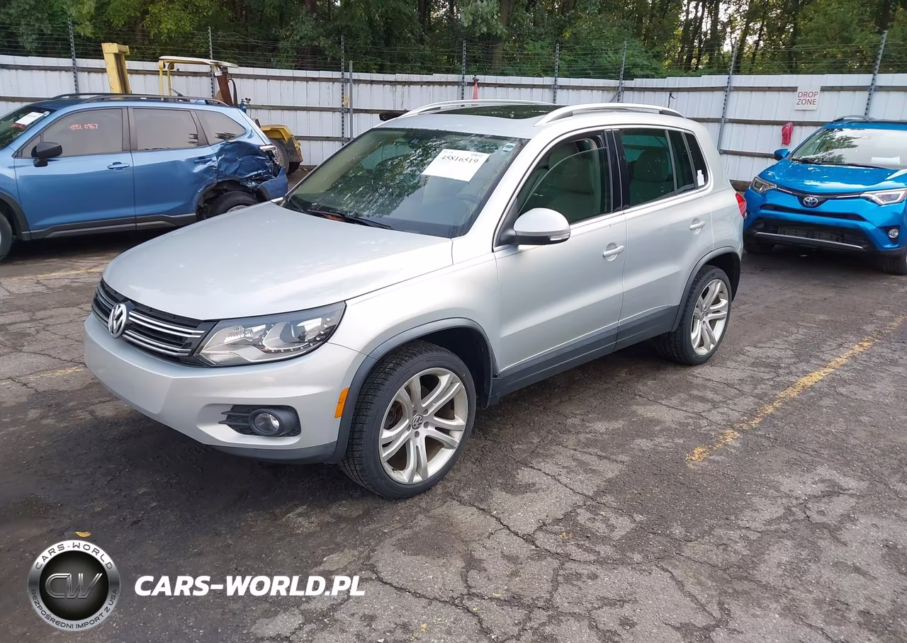 2013 Volkswagen Tiguan Sel VIN:WVGBV3AX9DW624160 - 2