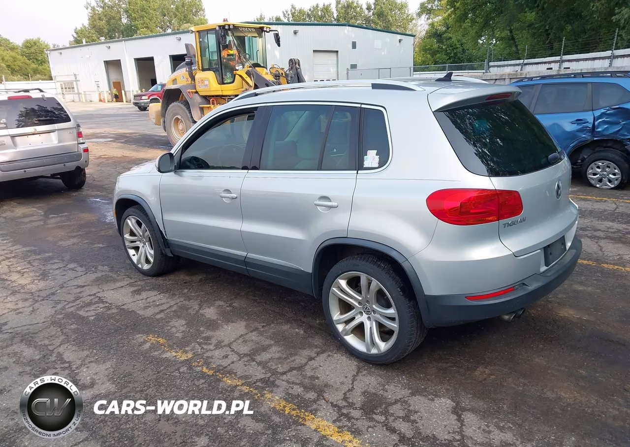 2013 Volkswagen Tiguan Sel VIN:WVGBV3AX9DW624160 - 3