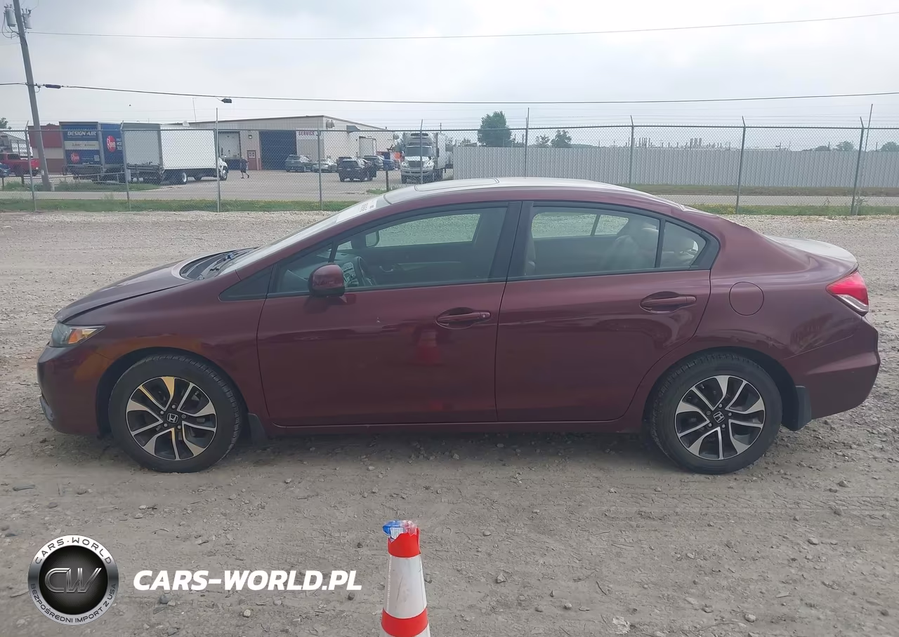 2013 Honda Civic Ex-L VIN:19XFB2F9XDE064775 - 14