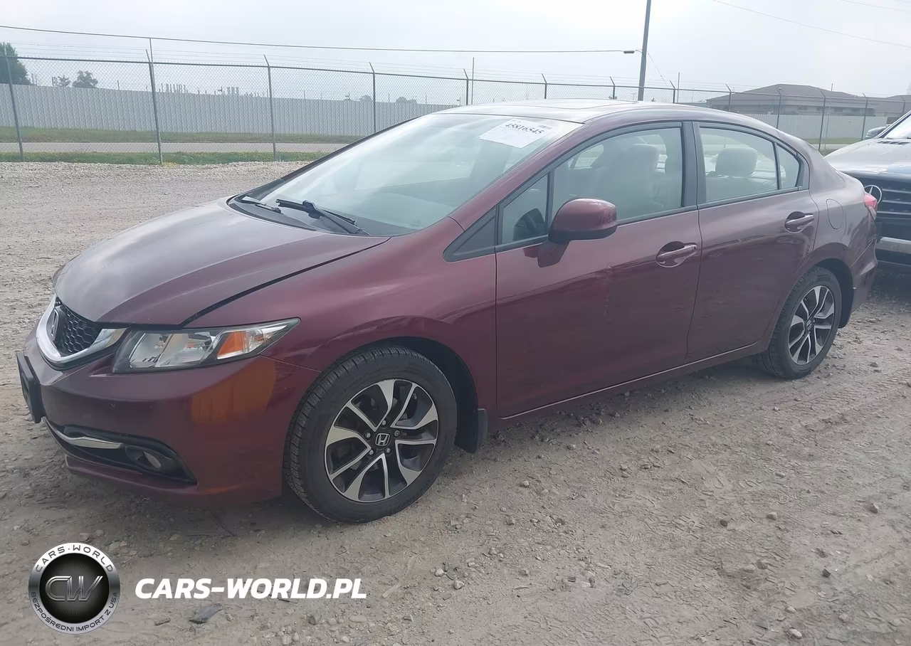 2013 Honda Civic Ex-L VIN:19XFB2F9XDE064775 - 2