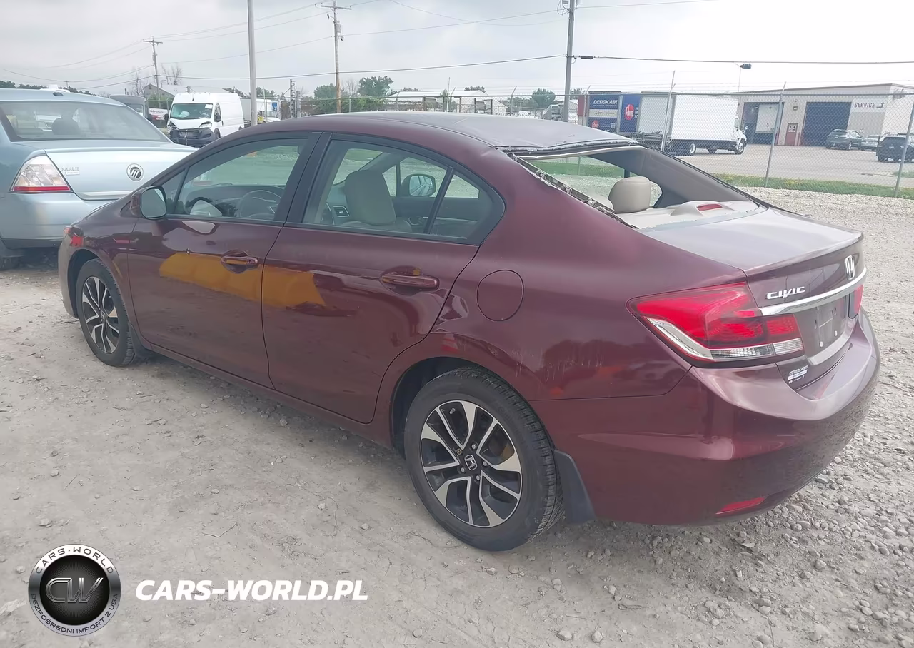 2013 Honda Civic Ex-L VIN:19XFB2F9XDE064775 - 3