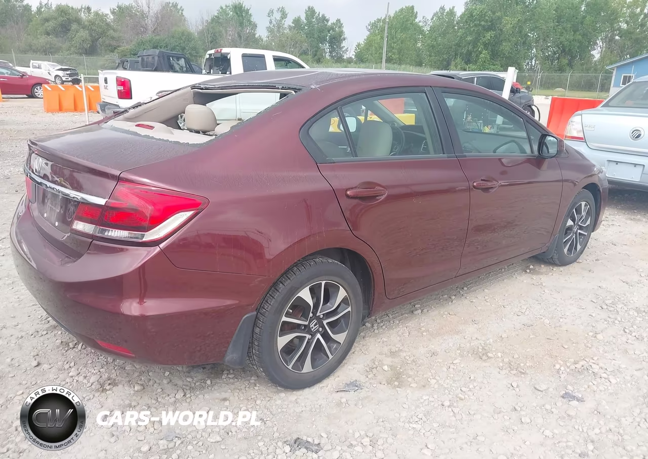 2013 Honda Civic Ex-L VIN:19XFB2F9XDE064775 - 4