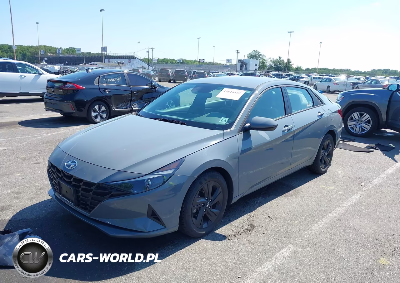 2021 Hyundai Elantra Sel VIN:KMHLS4AGXMU211677 - 2