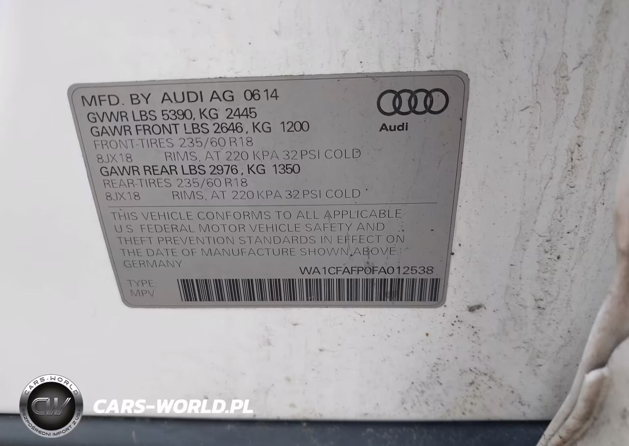 2015 Audi Q5 2.0T Premium VIN:WA1CFAFP0FA012538 - 9