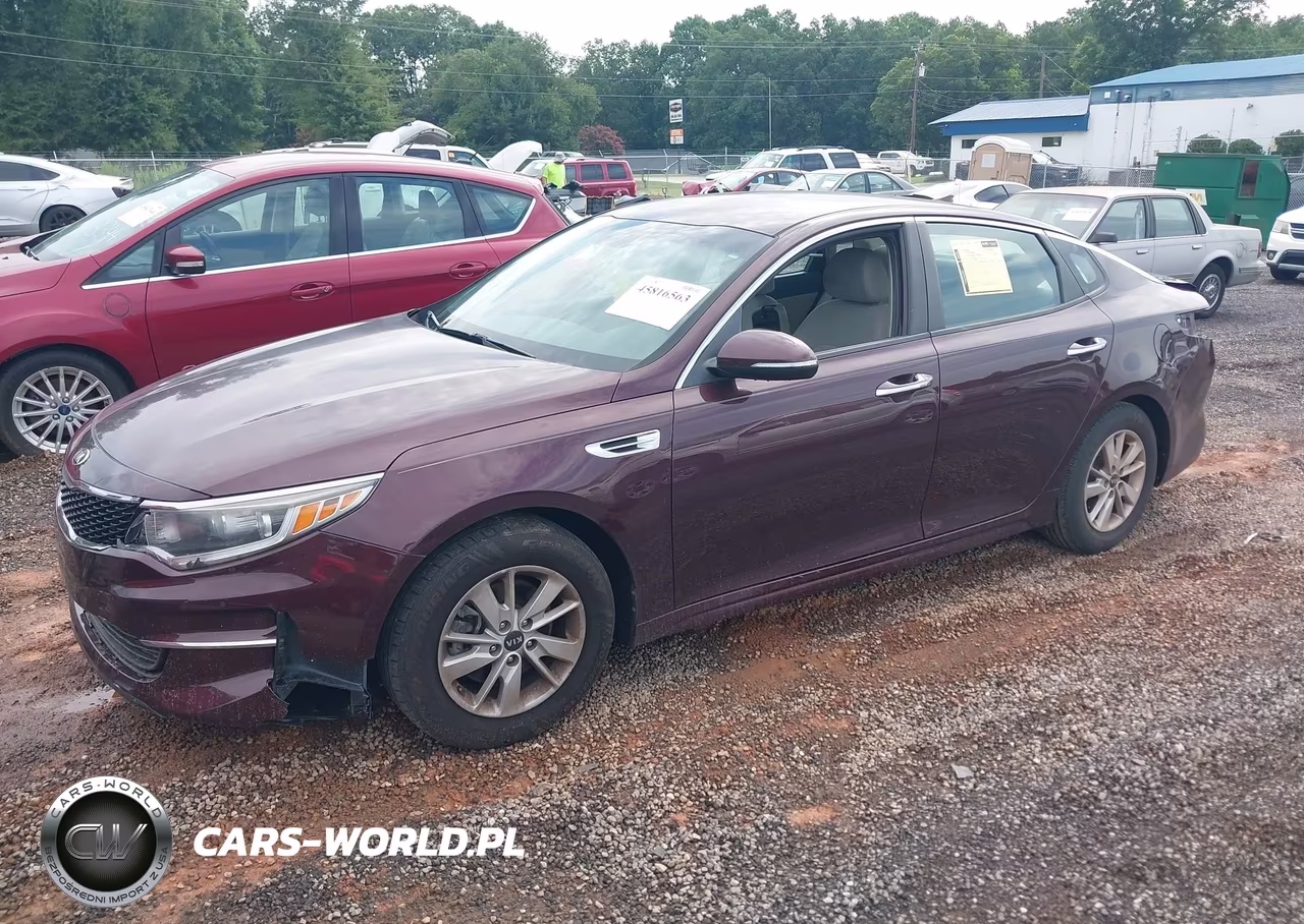 2016 Kia Optima Lx VIN:5XXGT4L36GG050624 - 2