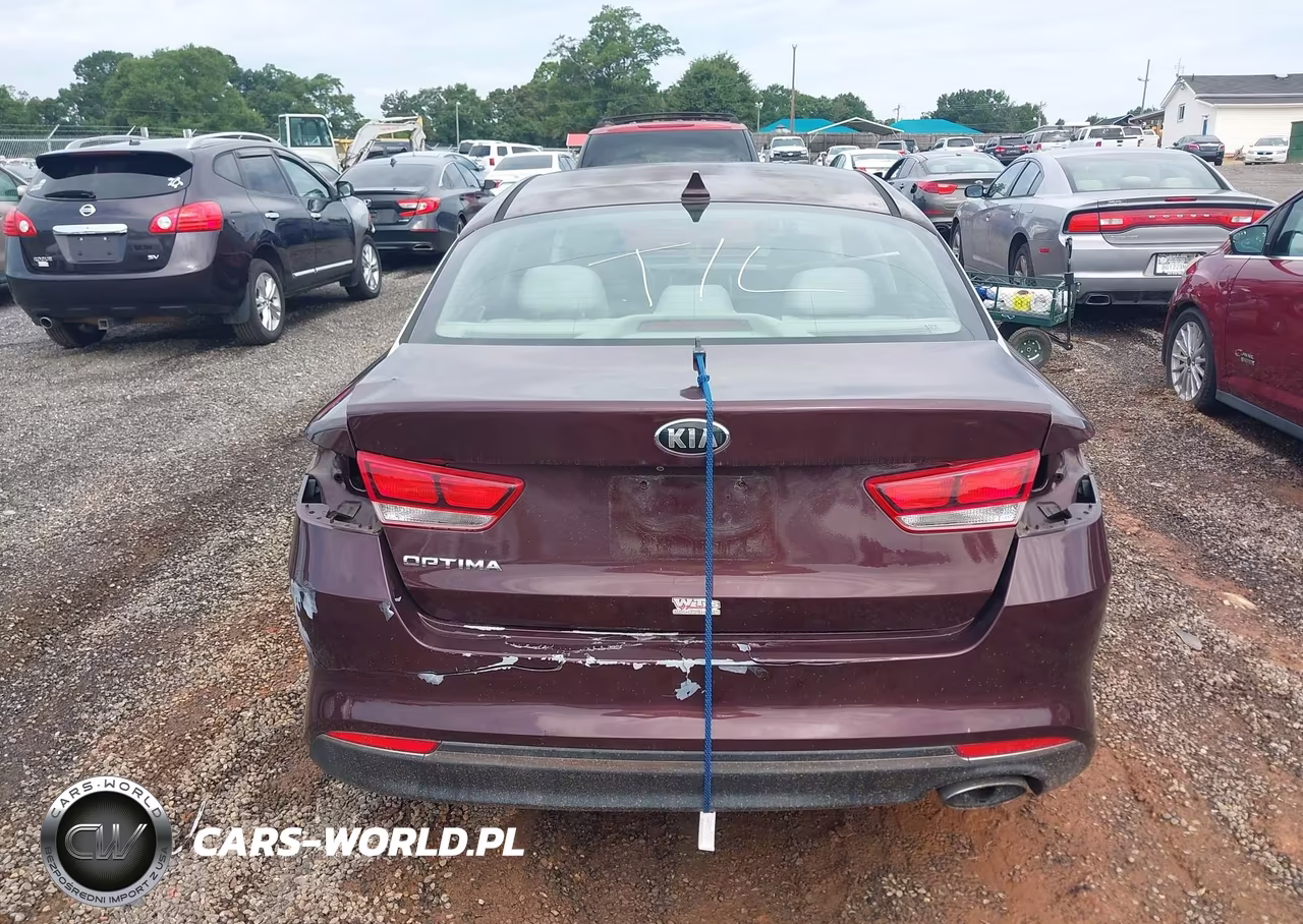 2016 Kia Optima Lx VIN:5XXGT4L36GG050624 - 6