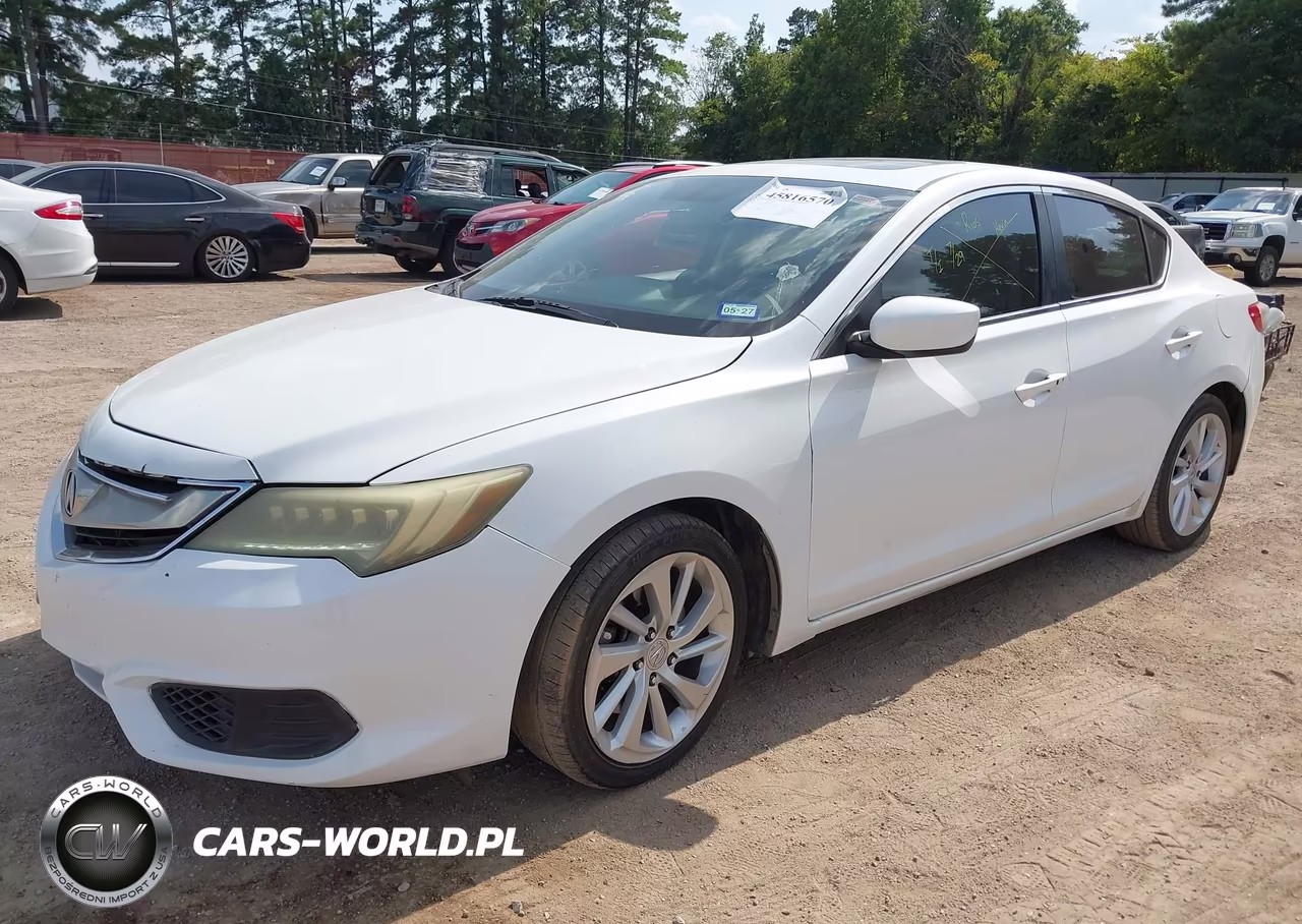 2016 Acura Ilx Premium Package-Technology Plus Package VIN:19UDE2F7XGA017672 - 2