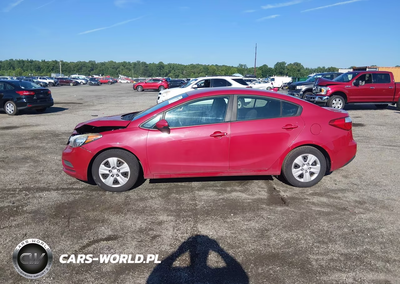 2016 Kia Forte Lx VIN:KNAFK4A64G5567286 - 14