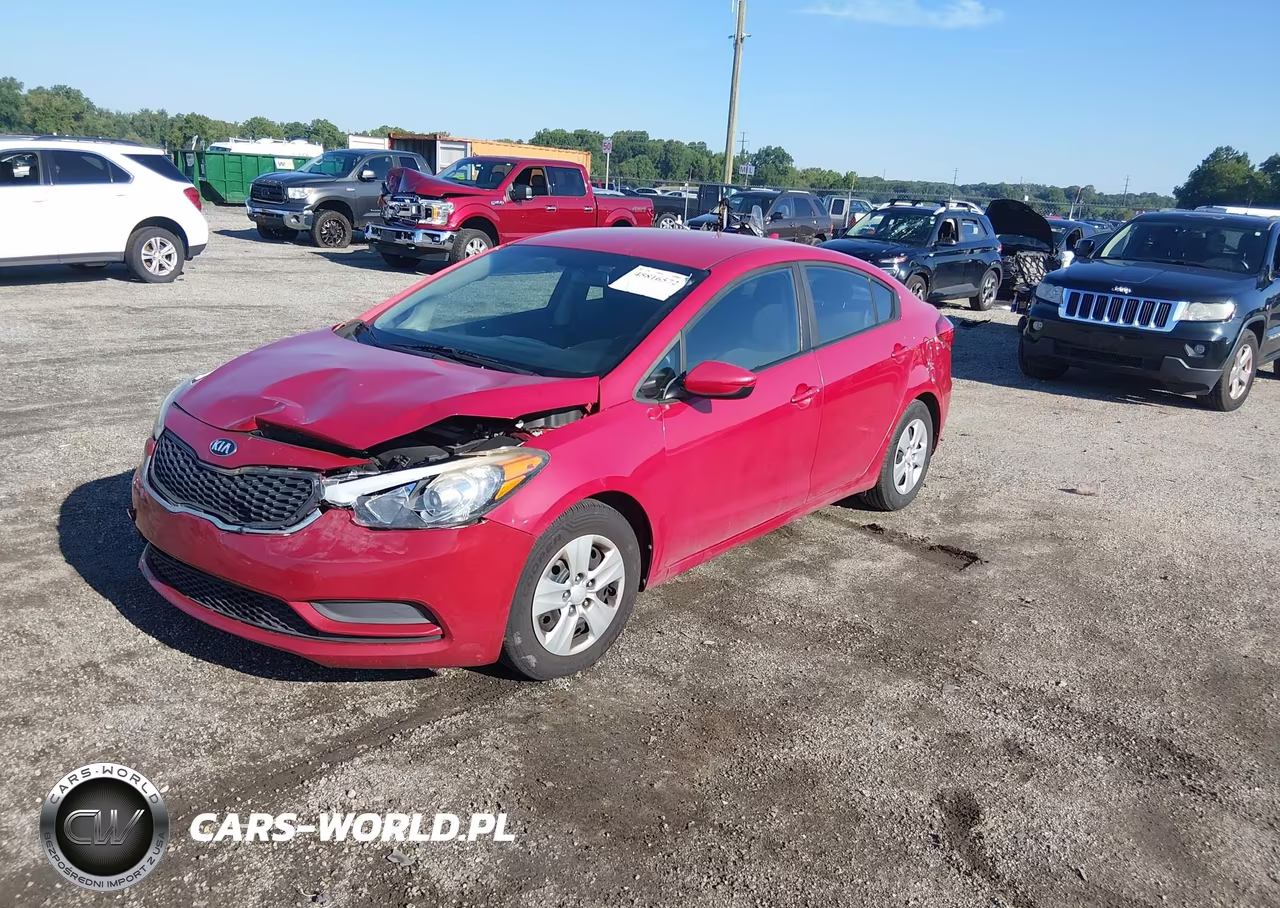 2016 Kia Forte Lx VIN:KNAFK4A64G5567286 - 2
