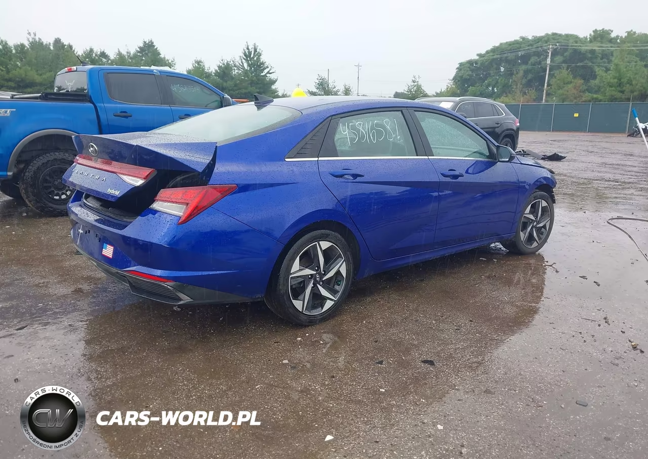 2023 Hyundai Elantra Hybrid Limited VIN:KMHLN4AJ4PU090782 - 4