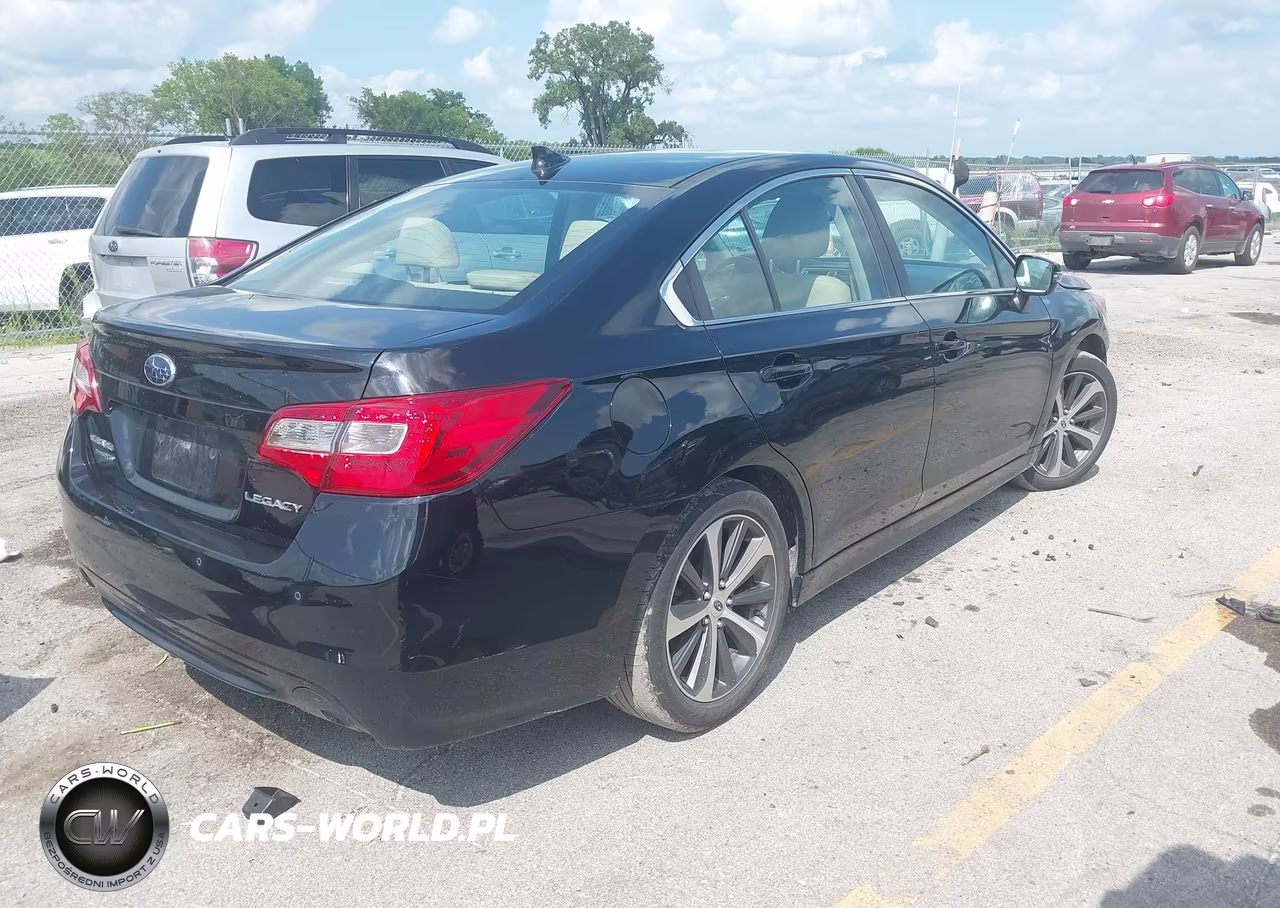 2017 Subaru Legacy 2.5I Limited VIN:4S3BNAN67H3032189 - 4