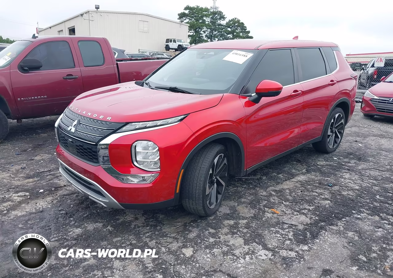 2023 Mitsubishi Outlander Se 2.5 2Wd-Se Black Edition 2Wd-Se Special Edition 2Wd VIN:JA4J3UA82PZ020645 - 2