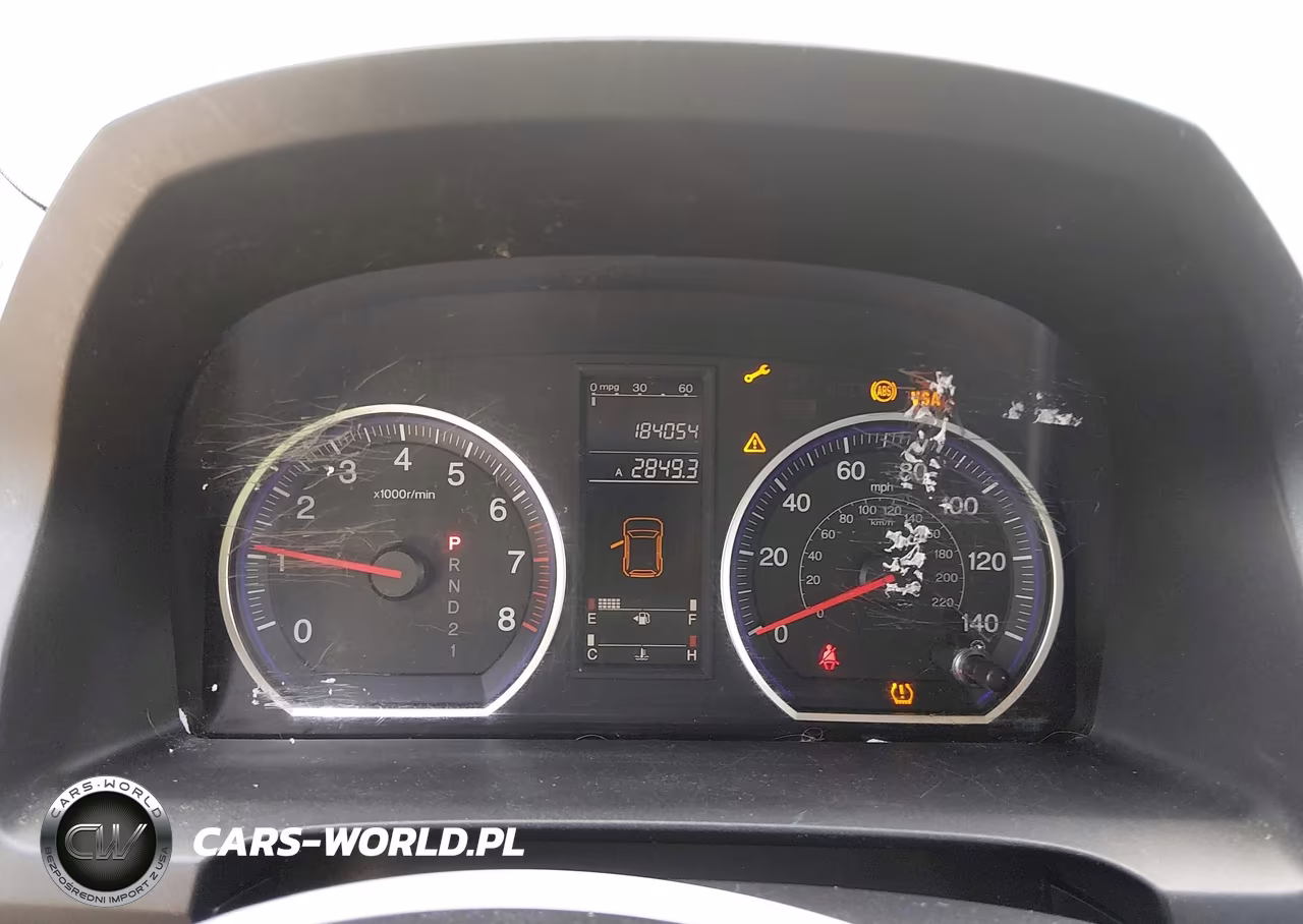 2009 Honda Cr-V Lx VIN:5J6RE48319L058574 - 7