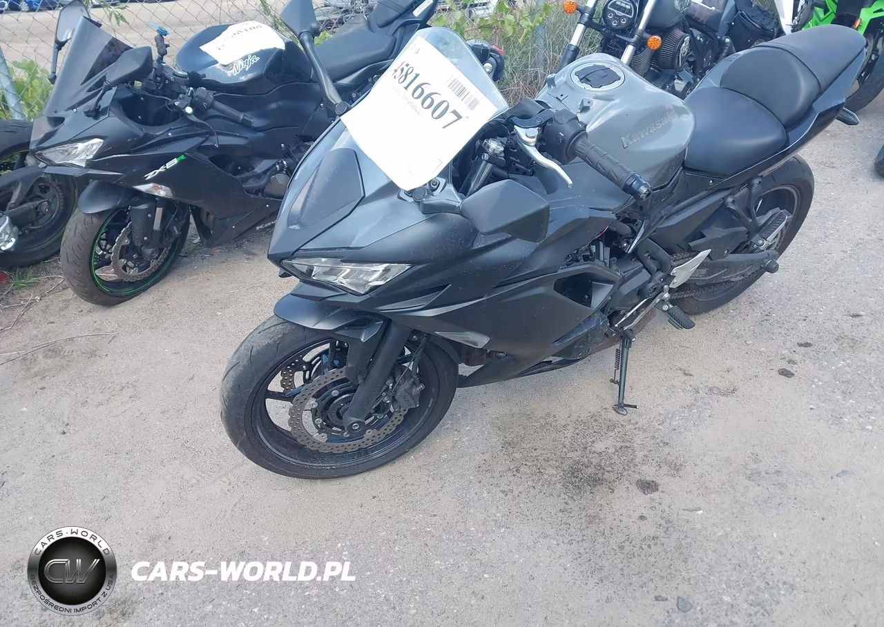 2025 Kawasaki Ex650 P VIN:ML5EXEP1XSDAG4824 - 2