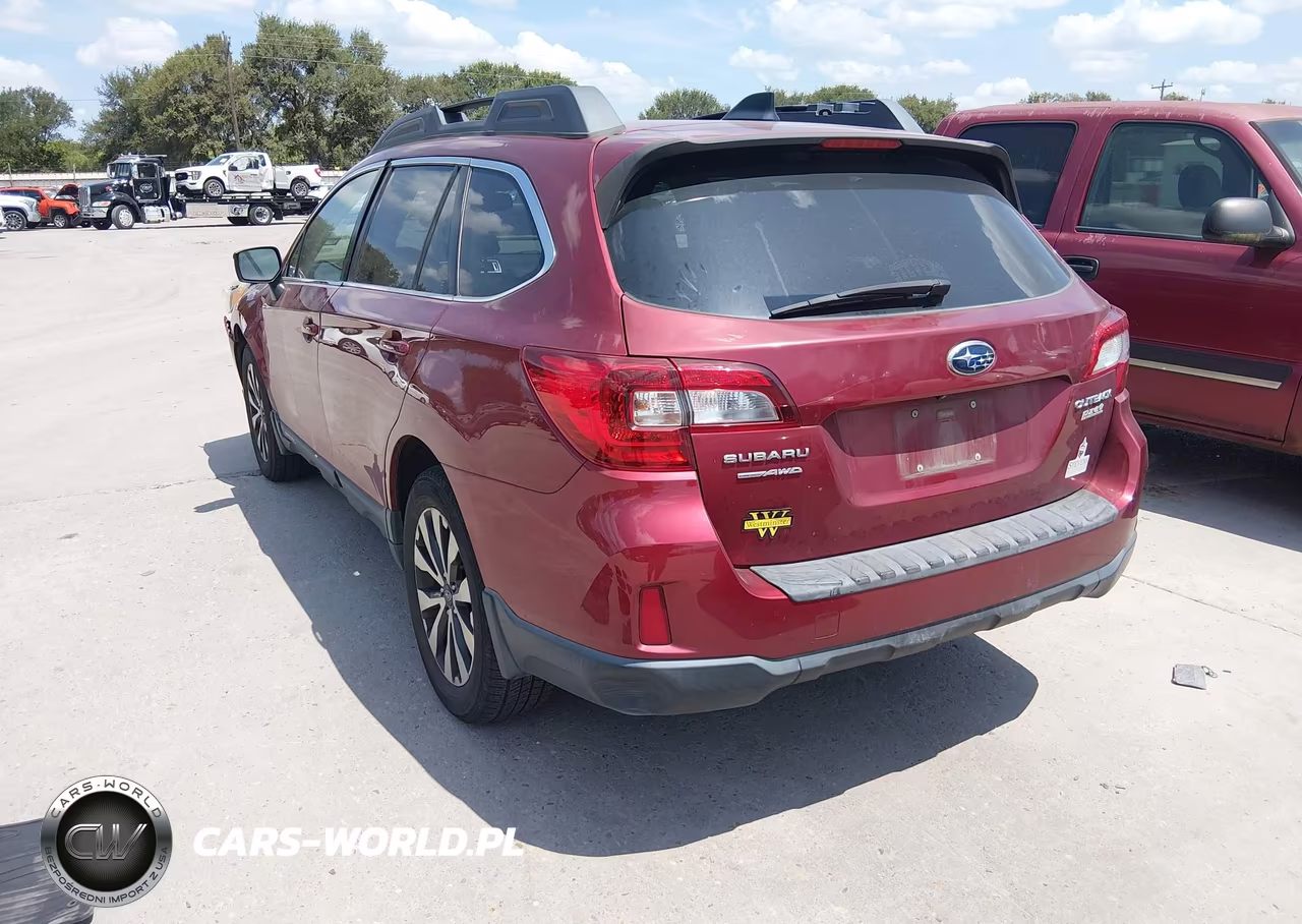2016 Subaru Outback 2.5I Limited VIN:4S4BSALC2G3204995 - 3