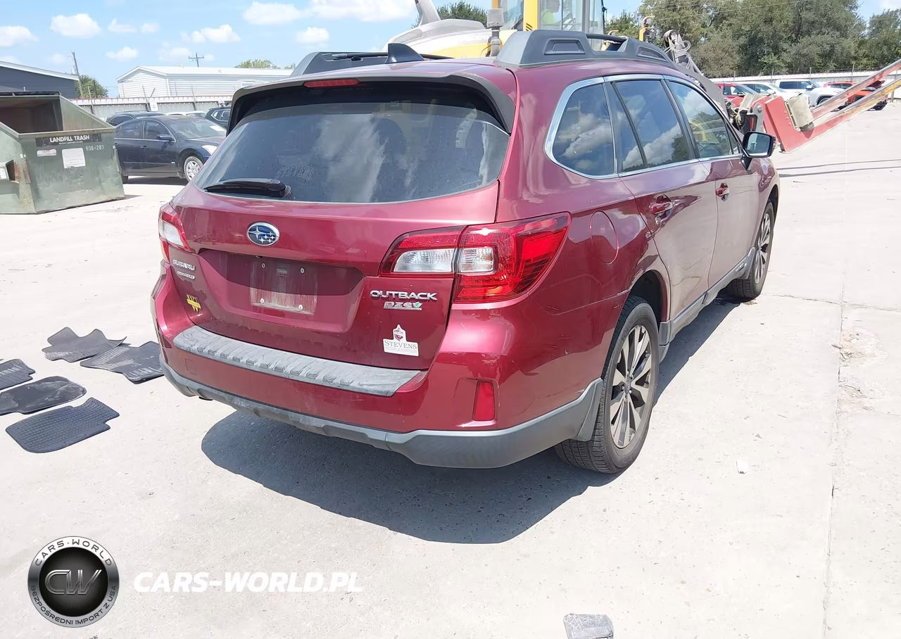 2016 Subaru Outback 2.5I Limited VIN:4S4BSALC2G3204995 - 4