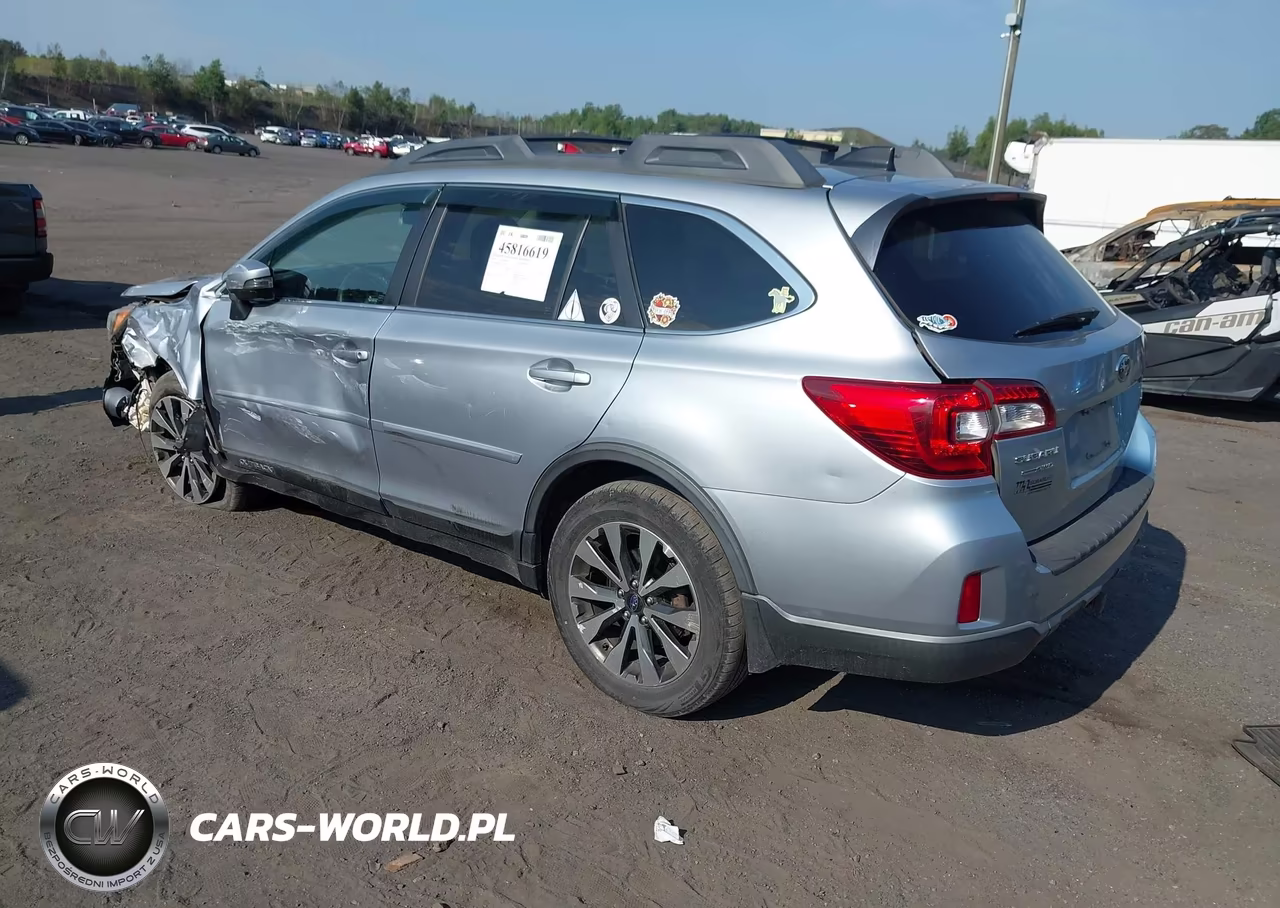 2016 Subaru Outback 2.5I Limited VIN:4S4BSANC4G3227076 - 3