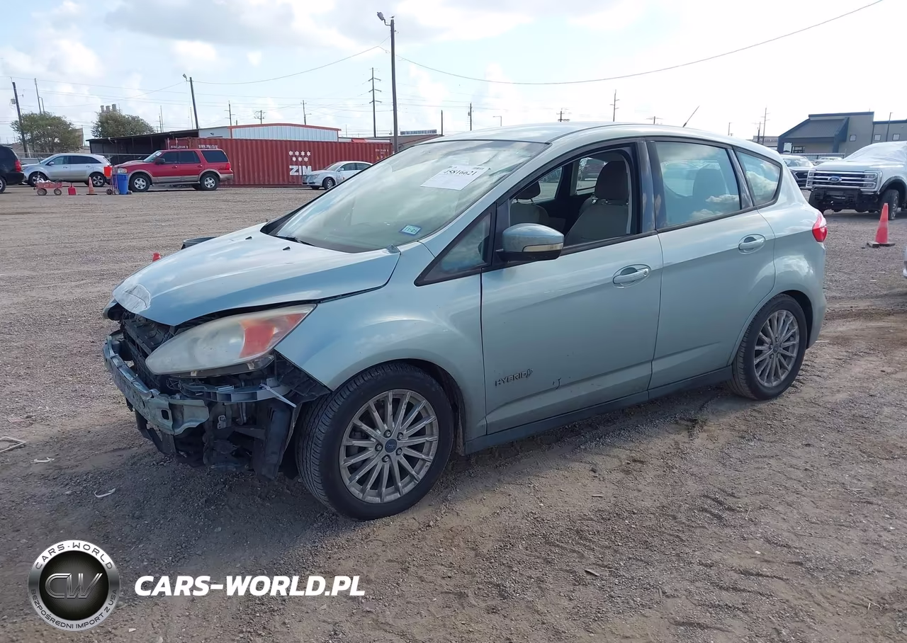 2013 Ford C-Max Hybrid Se VIN:1FADP5AUXDL536279 - 2