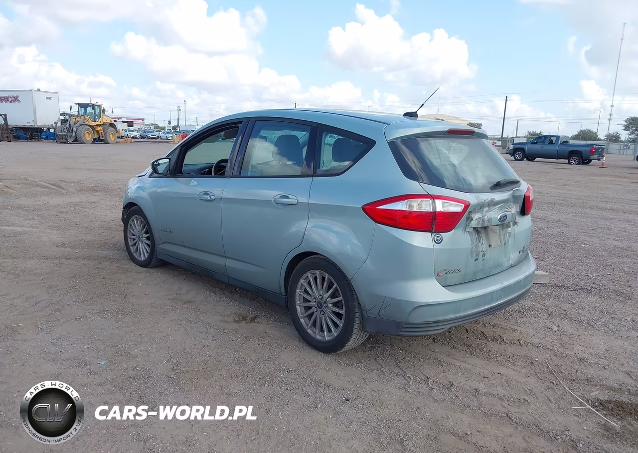 2013 Ford C-Max Hybrid Se VIN:1FADP5AUXDL536279 - 3